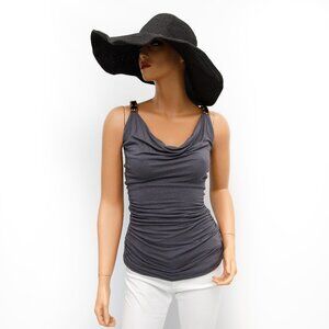 Sky Cowl Neck Tank XS